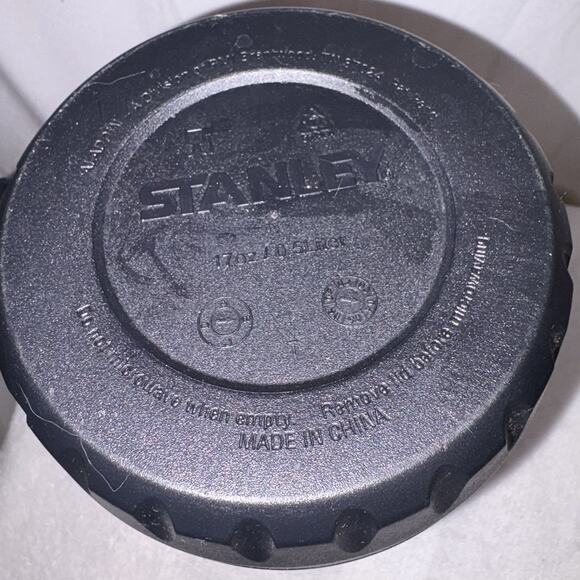 Stanley Heatkeeper Insulated Thermos Food Jar 17oz Black Hot Cold Microwave Safe - Picture 6 of 8